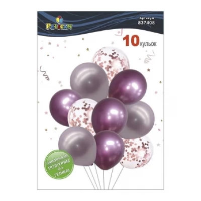 Набор из 10 латексных шариков Набор из 10 латексных шариков