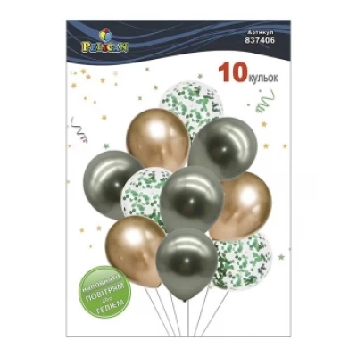 Набор из 10 латексных шариков Набор из 10 латексных шариков