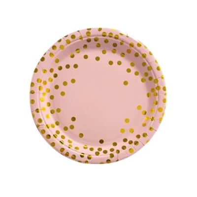 Тарелки бумажные TM Pelican 23cm 