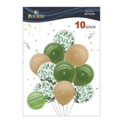 Набор из 10 латексных шариков 