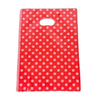 Подарочные пакеты, полиэтиленовые 20 х 30см, 24шт/уп Красный Unison (10701-14)