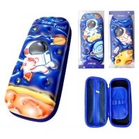 Пенал детский, материал EVA,  21 х 9 х 4см Синий Unison (JS-6651)