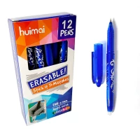 Ручка гелевая, пиши-стирай, 0,7мм синяя Разноцветный Без бренда (HM-158 / 106-2)