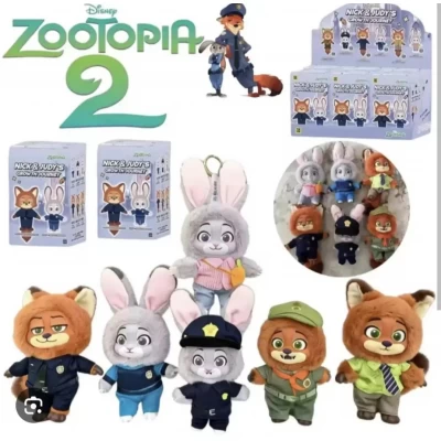 Мягкая игрушка-сюрприз Зоотрополис 2 сезон в коробочке, 16 х 11 х 6см Разноцветный MINISO (003-2025)