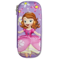 Пенал  жесткий объемный  22,5 х 10 х 3см Фиолетовый Unison (P3293)