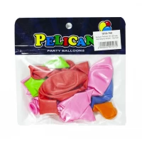 Шарики Pelican 10' (26 см), перламутр ассорти , 10 шт/уп Разноцветный Pelican (815788/1010-788) Шарики Pelican 10' (26 см), перламутр ассорти , 10 шт/уп Разноцветный Pelican (815788/1010-788)