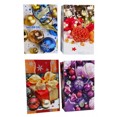 Пакет подарочный новогодний 170г, 30 х 40 х17см Unison (PVM304017-5)