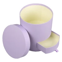 Коробка подарочная круглая 17 x 20см Фиолетовый Unison (W3025) Коробка подарочная круглая 17 x 20см Фиолетовый Unison (W3025)