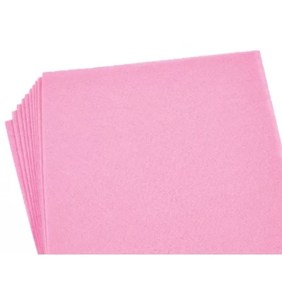 Фетр 20 х 30см, 1,2мм, 10 листов, розовый Розовый Unison (170HQ-032)