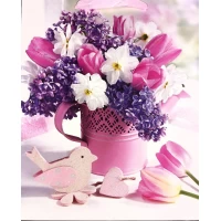 Пакет подарочный 210гр, 26 x 32 x 10см (12шт/уп) Розовый Unison (RQ-9002-4M)