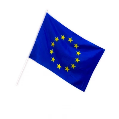 Флаг со штоком 90 х 60см 