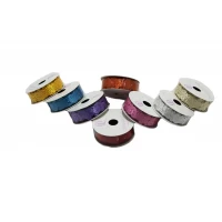 Скотч декоративный с глиттером 18мм x 180см Разноцветный Unison (JCF18-AX)