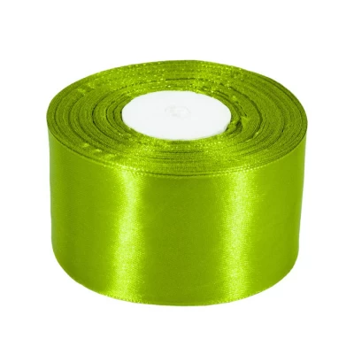 Атласная лента 5см (±5мм) x 33м Зеленый Marill (LA5033-95)