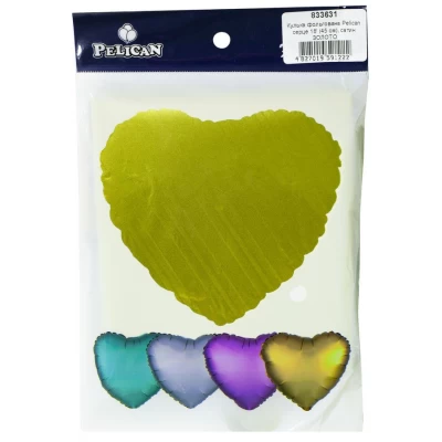 Шарик фольгированный PELICAN сердце 18 Шарик фольгированный PELICAN сердце 18