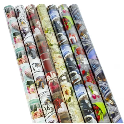 Бумага упаковочная мелованная 80г 1 лист  100 х 70см Разноцветный Unison (PVM 10070-1MIX)