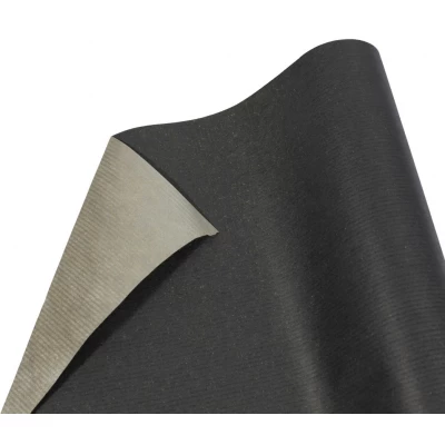 Бумага упаковочная крафт-двосторонний 0,7 х 7м Черный Unison (Пт 475.7)