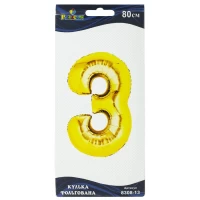 Цифра фольгированная Pelican, 