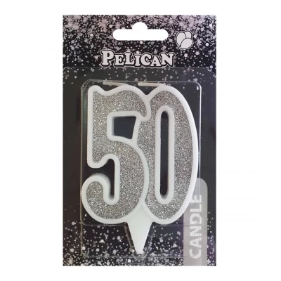 Свеча юбилейная для торта Pelican 