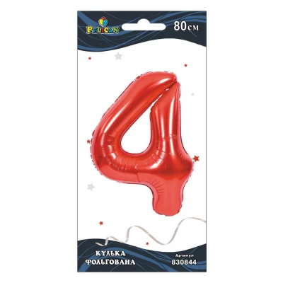 Цифра фольгированая Pelican, Цифра фольгированая Pelican,