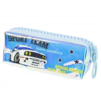 Пенал силиконовый 18,5 х 7,5 х 6,5 см, 1 отделение Голубой Unison (P601-3)