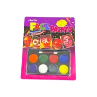 Краска для грима ,с кистью,8 цветов Без бренда (HB-800-B/9153)