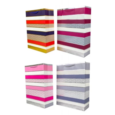 Пакет  подарочный фольгированный, 31x42x12cm (YM-S1278L)