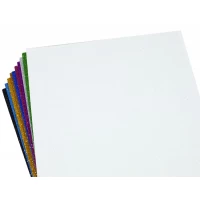 Фоамиран с глиттером  1,7мм, 10 листов, микс цветов Разноцветный Unison (17GLA4-MIX1)