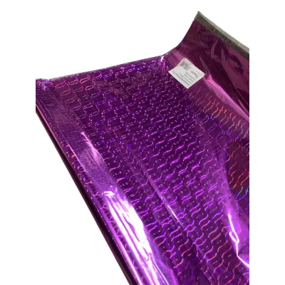 Полисилк 2С голограммный малинов 20 листов  100 х 70см Фиолетовый Unison (Пт 404.5)