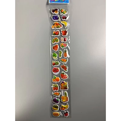 Наклейки 37 х 6см, 25шт/уп Разноцветный Unison (HC-30)