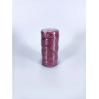 Бечевка декоративная 2мм х 100м 80г бордо Красный Unison (D02901 -burgundy)