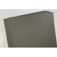 Фоамиран 20 х 30см, 1,5мм, 10 листов, черный Черный Unison (15A4-7041)