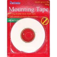 Скотч канцелярский двусторонний 18мм х 3м в блистере Прозрачный Unison (50811)