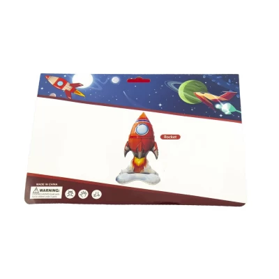 Шарик фольгированный 3D фигурный Ракета 129 х 79см Красный Без бренда (YY-F0976) Шарик фольгированный 3D фигурный Ракета 129 х 79см Красный Без бренда (YY-F0976)