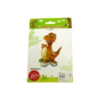 Шарик фольгированный 3D фигурный Мини Тиранозавр Рекс 60 х 38см Коричневый Без бренда (YY-F1004) Шарик фольгированный 3D фигурный Мини Тиранозавр Рекс 60 х 38см Коричневый Без бренда (YY-F1004)