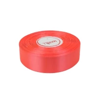 Атласная лента 2,5см x 33м Красный Marill (LA2533-23)