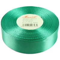 Атласная лента 2,5см x 33м Зеленый Marill (LA2533-54)