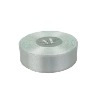 Атласная лента 2,5см x 33м Серый Marill (LA2533-165)