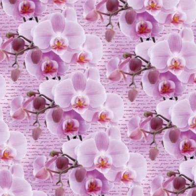 Бумага упаковочная мелованная 80г 10 листов  100 х 70см Розовый Unison (PVM10-264)