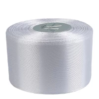 Атласная лента 5см (±5мм) x 33м Белый Marill (LA5033-01)