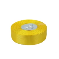 Атласная лента 2,5см x 33м Желтый Marill (LA2533-15)