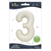 Шарик фольгированный цифра 