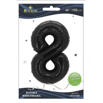 Шарик фольгированный цифра Шарик фольгированный цифра