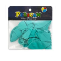 Шарики Pelican 10' (26 см) пастель тиффани, 10 шт/уп Зеленый Pelican (811020) Шарики Pelican 10' (26 см) пастель тиффани, 10 шт/уп Зеленый Pelican (811020)