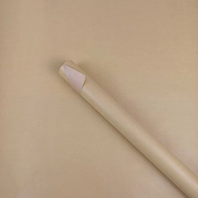 Бумага упаковочная крафт-двосторонний 0,7 х 7м Бежевый Unison (Пт 475.43)