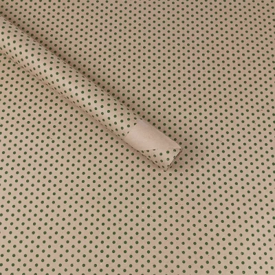 Эко - крафт, бумага подарочная, 0,6 х 6м, 80г (ECP002.2)