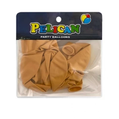 Шарики Pelican 10' (26 см)  винтажный телесный, 10 шт/уп Бежевый Pelican (811053)