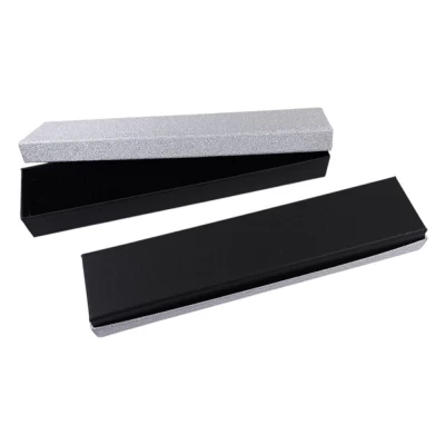 Подарочная коробка ювелирная, 4,5 х 20 х 2,5см, серебро (J00634 silver)