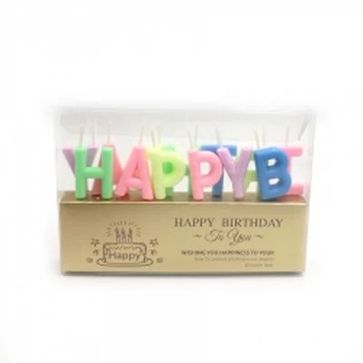Набор свечей букв для торта Набор свечей букв для торта