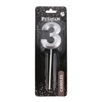 Свеча цифра 3D для торта 