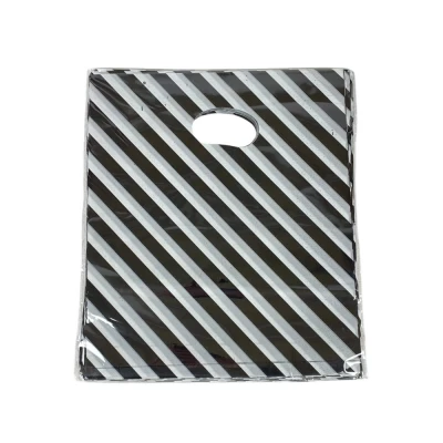 Подарочные пакеты, полиэтиленовые 20 х 25см, 24шт/уп (10700-17)